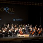 Un momento del concierto de este domingo de la OCAL.
