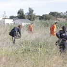 Protección Civil y Policía Local de Godella, buscando a los pequeños.
