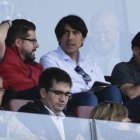 Sergio Fernández, director deportivo del Alavés, en el Mediterráneo.