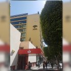 Reloj del edificio de Unicaja en el Paseo de Almería