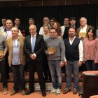 Foto de familia tras la presentación de los ganadores.
