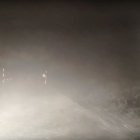 Imagen de la ventisca del pasado miércoles 10 en Gérgal (Foto: José Miguel García).