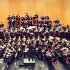 La banda del Paso y la Esperanza, en Almería.