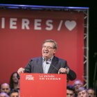 Fernando Martínez, en un mitin del PSOE.
