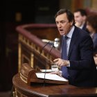Rafael Hernando durante su etapa de Portavoz del Grupo Popular en el Congreso.