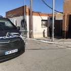 Dispositivo policial en el lugar del crimen