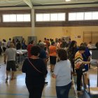 Almerienses votando este mediodía.