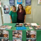 Mesa informativa en el Hospital Torrecárdenas.