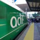 Tren de Alta Velocidad en pruebas en Granada.