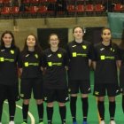 El equipo femenino de fútbol sala.