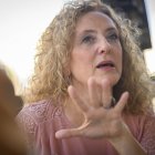 Mar de los Ríos, en una entrevista reciente a LA VOZ.