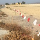 Preparativos para obras del AVE en Cuevas.