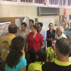 Carmen Crespo ha visitado el Puesto de Mando Avanzado.