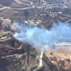 Magnitud del incendio y labores de extinción del del incendio de TerqueTWITTER: PLAN INFOCA