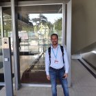 El albojense Francisco Ortega en la sede de la Organización Mundial de la Salud.