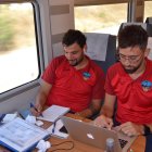 Jorge Garcés con Molo, entrenador del Lleida.