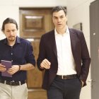 Pablo Iglesias y Pedro Sánchez.