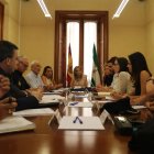 Reunión en la sede de la Junta de Andalucía.