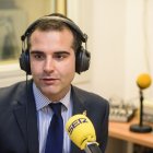 Fernández-Pacheco, en los estudios de la Cadena SER.