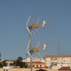 Antenas repetidoras de TDT en una imagen de archivo.