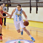 La nueva jugadora en acción.