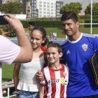 Pedro Emanuel ya conoce a la afición del Almería.