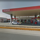 Captura de imagen de Google Maps de la Estación de Servicio Los Ángeles.