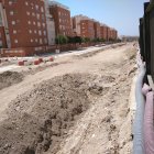 Imagen de la Mesa del Ferrocarril de la zona en la que no se ve actividad.