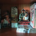 El libro junto a las películas que repasa. (Foto: La Almería de Sergio Leone)