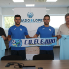 Puesta de largo de dos jugadores celestes.