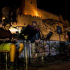 Recital de poesía y música celebrado en la terraza de La Guajira.