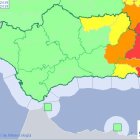 Aviso rojo en el norte y el este de la provincia de Almería.