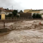 Imagen captada ayer tarde-noche en la localidad Pulpí.