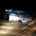 Rescate de una persona en Huércal-Overa.