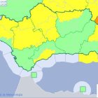 Previsión de Aemet para el sábado.