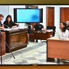 Foto de la sala en la que se juzga a Ana Julia Quezada.