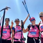 Estrella Paulete, Begoña Conde, Raquel Millán, Vicky Martínez y Felisa Requena.