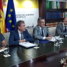 Reunión en la Subdelegación de Sevilla.
