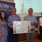 Presentación del primer Festival Internacional de Música ‘Academia Diesis’, ayer.