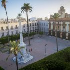 Fotografía de la Plaza Vieja de la capital almeriense.