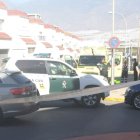 Imagen del lugar donde se ha producido la detención en Las Norias.