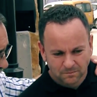 Fotograma de la intervención del padre de Sergio en Telecinco.