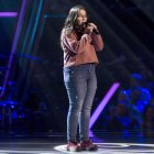 Un momento de la actuación de Ana María Escudero en el programa.