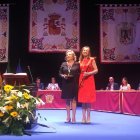 La candidata de Cs y del PSOE el día de la investidura.