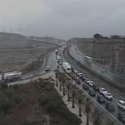 Retenciones en la A-7 en una imagen captada por las cámaras de la DGT.