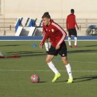 Nikola Maras es el líder de la defensa del Almería.