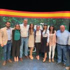 Concejales de El Ejido y Rocío de Meer junto a Javier Ortega Smith.