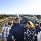 Visita de las autoridades.