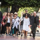 Patricia Ramírez llega a la Audiencia acompañada de allegados y sus abogados