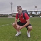 Rubén Enri posa para LA VOZ en el campo Anexo.